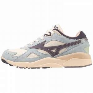 Beige Blue Men's Mizuno Sky Medal S Sneakers | NSK590761