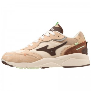 Beige Men's Mizuno Sky Medal Beta Sneakers | OST691372