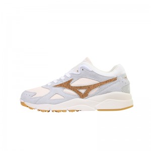 Beige Men's Mizuno Sky Medal Undyed Sneakers | TCK139064