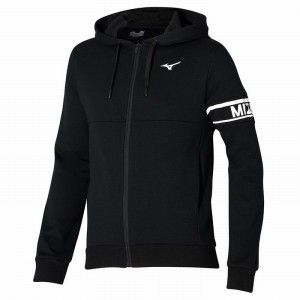 Black Men's Mizuno Athletics Sweat Jackets | ERZ420861