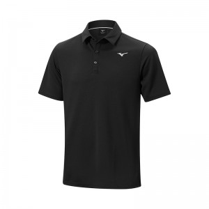 Black Men's Mizuno BT Winter Polo | WYC806315