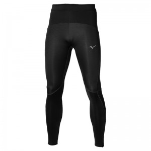 Black Men's Mizuno Breath Thermo Tight | XKL248630