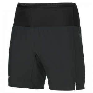 Black Men's Mizuno Multi Pk Dry Shorts | XYA638510