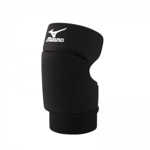 Black Men's Mizuno Open Back Kneepad Knee Pads | PJB603149