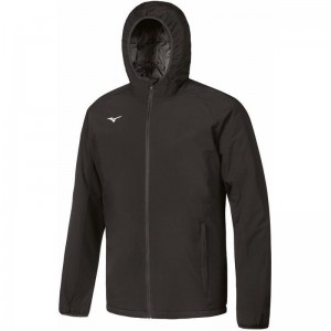 Black Men's Mizuno Padded Jackets | AYE403927