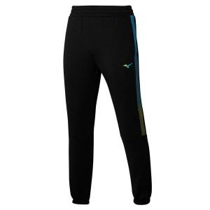 Black Men's Mizuno Release Swea Pants | BPW753968