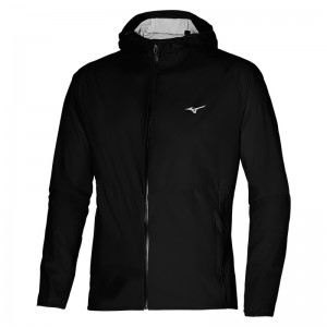 Black Men's Mizuno Waterproof 20K ER Jackets | OQF067928