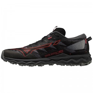 Black Men's Mizuno Wave Daichi 7 GTX Trail Running Shoes | MCE240183