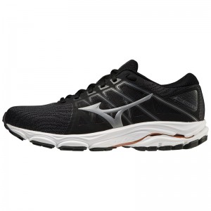 Black Men's Mizuno Wave Equate 6 Running Shoes | BFR918703