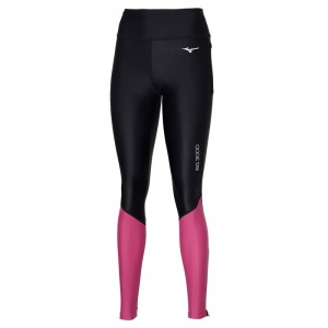 Black Pink Women's Mizuno BG3000 Tight | FHL538917