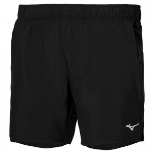 Black Women's Mizuno Core 5.5 Shorts | DCE861092