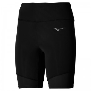 Black Women's Mizuno Impulse Core Mid Tight | VJC263918