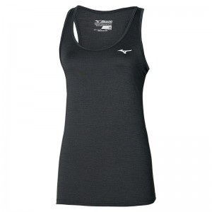 Black Women's Mizuno Impulse Core Tanks | LUI687539