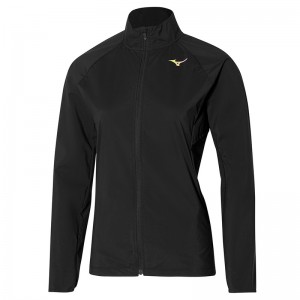 Black Women's Mizuno Premium Warm Jackets | JLE910746