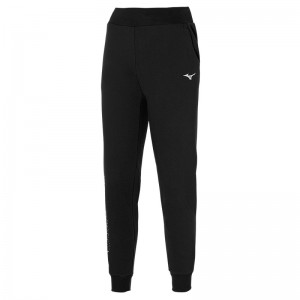 Black Women's Mizuno Sweat Pants | QRA320597