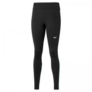 Black Women's Mizuno Warmalite Tight | NEM097185