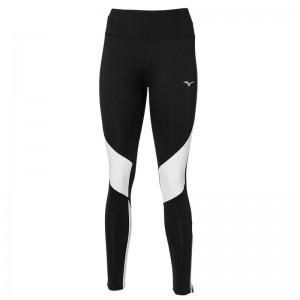 Black Women's Mizuno Warmalite Tight | XGS854193