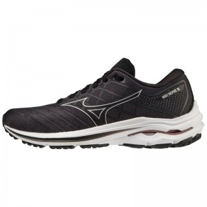 Black Women's Mizuno Wave Inspire 18 Running Shoes | BTN596471