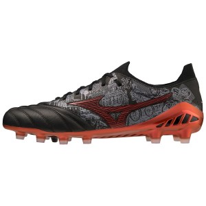 Black / Red Men's Mizuno MORELIA NEO III Beta SR4 JAPAN - Limited Edition Football Boots | COV827014