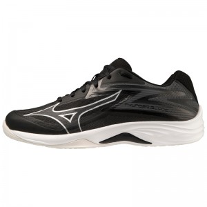 Black / Silver Men's Mizuno Thunder Blade Z Volleyball Shoes | SDV470312