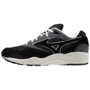 Black / White Men's Mizuno Contender S Sneakers | KUF470589