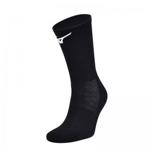 Black / White Men's Mizuno Handball Pair Socks | XIM692347