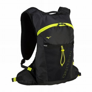 Black / Yellow Women's Mizuno Backpacks | RBC143802