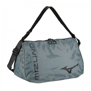 Blue Grey Men's Mizuno Mesh Holdall 22 Bags | QND294786