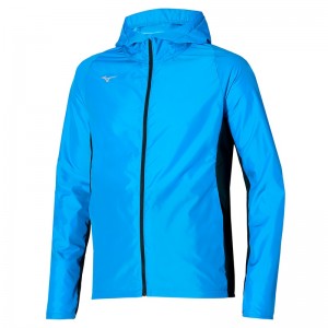 Blue Men's Mizuno Alpha Jackets | KJZ068975