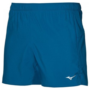 Blue Men's Mizuno Core 5.5 Shorts | HUA536497