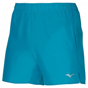 Blue Men's Mizuno Core 5.5 Shorts | KNS216790