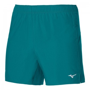 Blue Men's Mizuno Core 5.5 Shorts | WTA240378