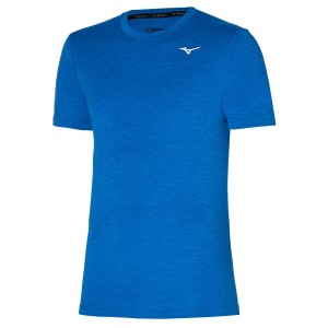 Blue Men's Mizuno Impulse Core Tee T Shirts | YPA510862