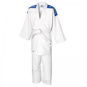 Blue Men's Mizuno Kodomo Plus Belt Set Ju-jitsu Gis | YQJ136872