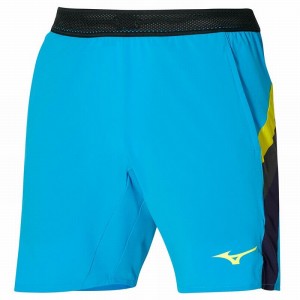 Blue Men's Mizuno Release 8 In Amplify Shorts | MGZ809573