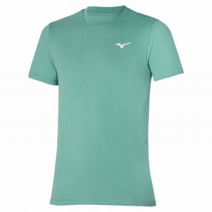 Blue Men's Mizuno Tee T Shirts | GOV270358