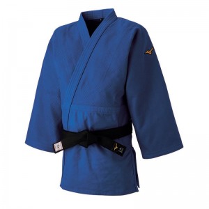 Blue Men's Mizuno Yusho Best IJF Jacket Judogis | IPG126785