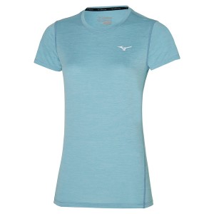 Blue Women's Mizuno Impulse Core Tee T Shirts | PKM278109