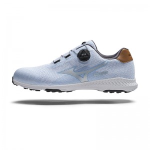 Blue Women's Mizuno Nexlite 008 BOA Ldy Golf Shoes | XJR603572