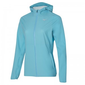 Blue Women's Mizuno Waterproof 20K ER Jackets | LVR418795