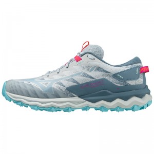 Blue Women's Mizuno Wave Daichi 7 Trail Running Shoes | AXH410359