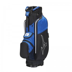 Blue / Black Men's Mizuno Lwc Cart FY22 Bags | HKU652490