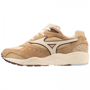 Brown Men's Mizuno Contender Premium Sneakers | IFL429710