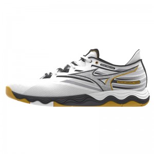 Gold Men's Mizuno Wave Medal Neo Tennis Shoes | PDY591380