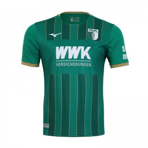 Green Men's Mizuno Away Jersey Augsburg M Tops | TFJ054139