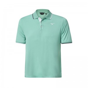 Green Men's Mizuno QD Comp Plus Polo | RDE058169