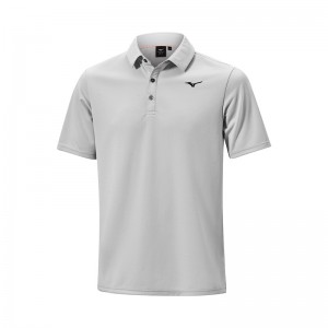 Grey Men's Mizuno BT Winter Polo | HAO730258