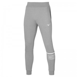 Grey Men's Mizuno Sweat Pants | BDP163254