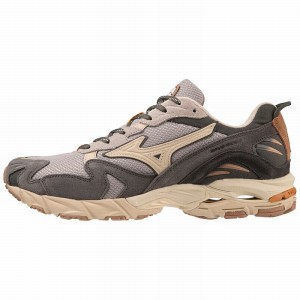 Grey Men's Mizuno Wave Rider 10 Sneakers | PNX423578