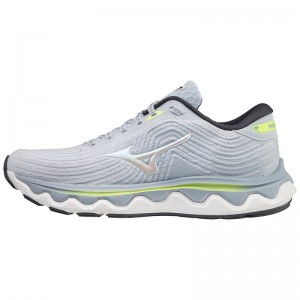 Grey Women's Mizuno Wave Horizon 6 Running Shoes | IHR504968